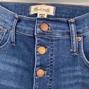 New Madewell jeans.